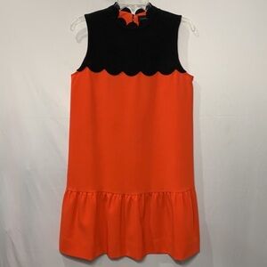 VICTORIA BECKHAM X
TARGET Drop Waist Scallop Colorblock Dress. Size L